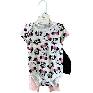 NWT Disney Minnie Mouse 3 Piece Set